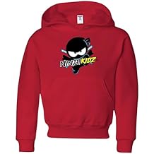 Ninja Kidz Official Original Logo Boys Pullover Hoodie, Dress your Ninja Kids in Cool Kids Clothes